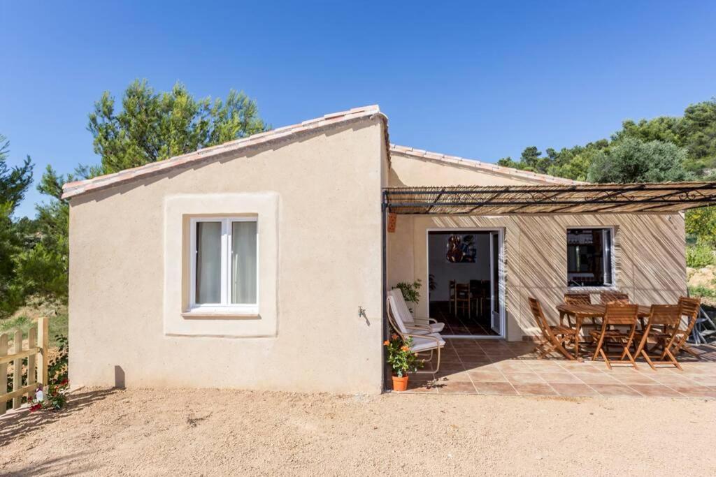L'Arbre à soleil Villa Aigues-Vives  Eksteriør billede